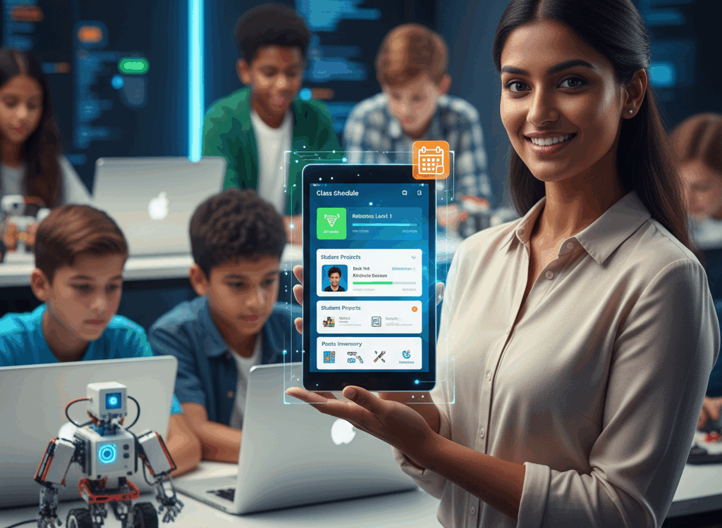 App for Coding and Robotics Class spirenex