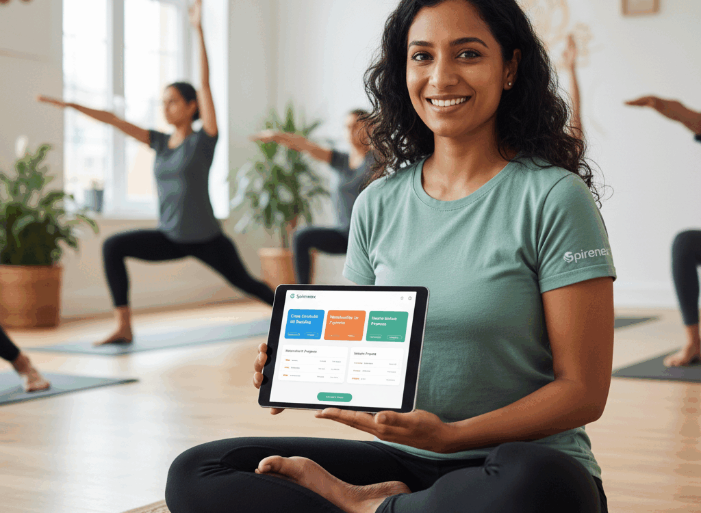 Yoga Studio Management App Spirenex